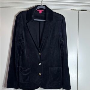 Lilly Black VelvetWomen's Jacket